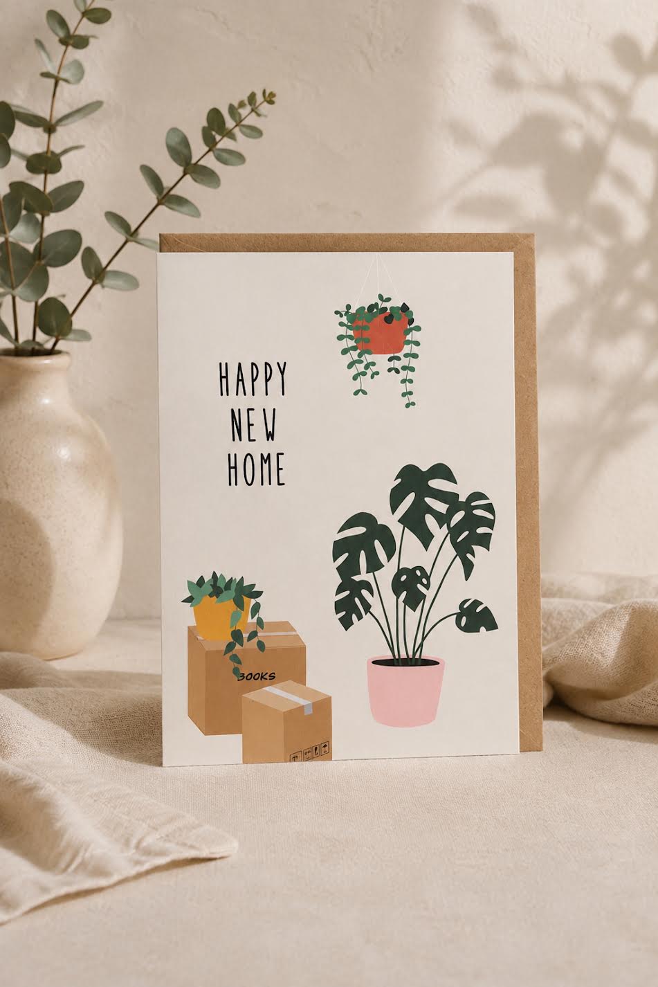 Happy New Home greeting card