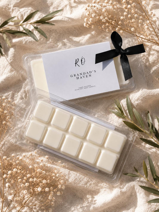 Grandad’s Haven – Mint Scented Soy Wax Melt Bar (10 Pieces)