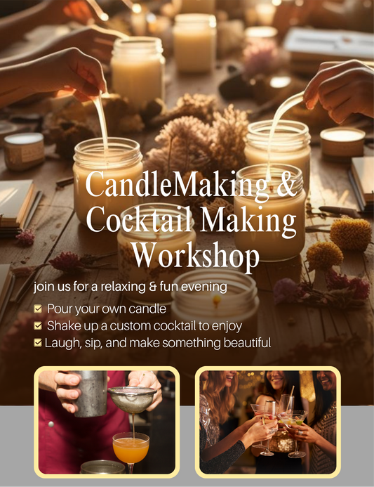 Candle & Cocktail making Workshop