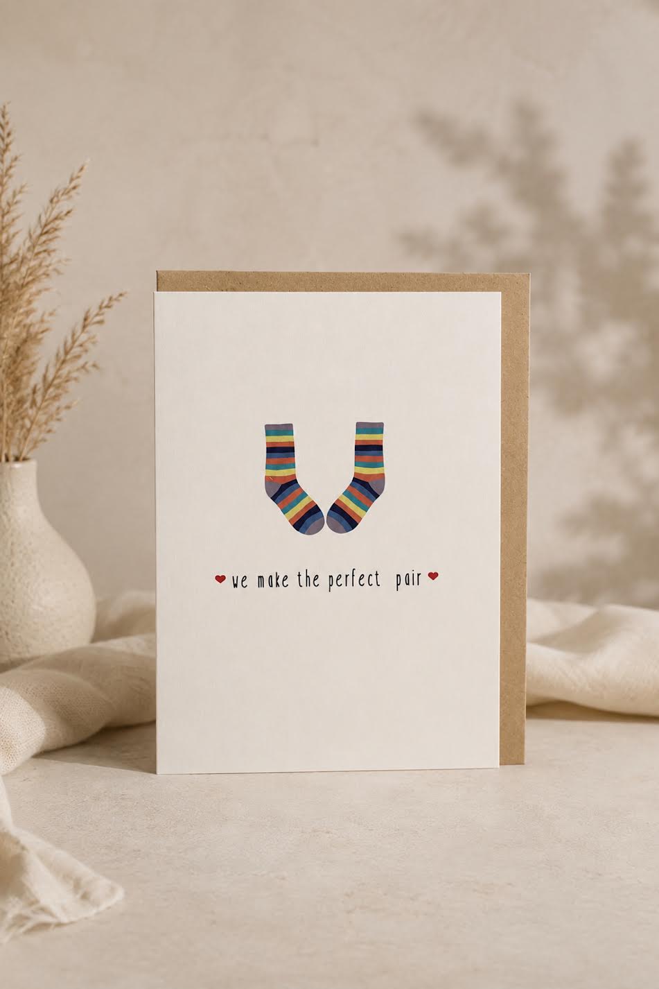 We Make The Perfect Pair Greeting Card